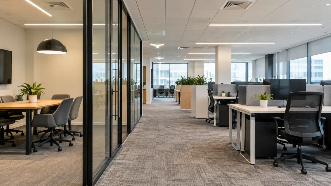 Cost-effective commercial fit-out with quality finishes