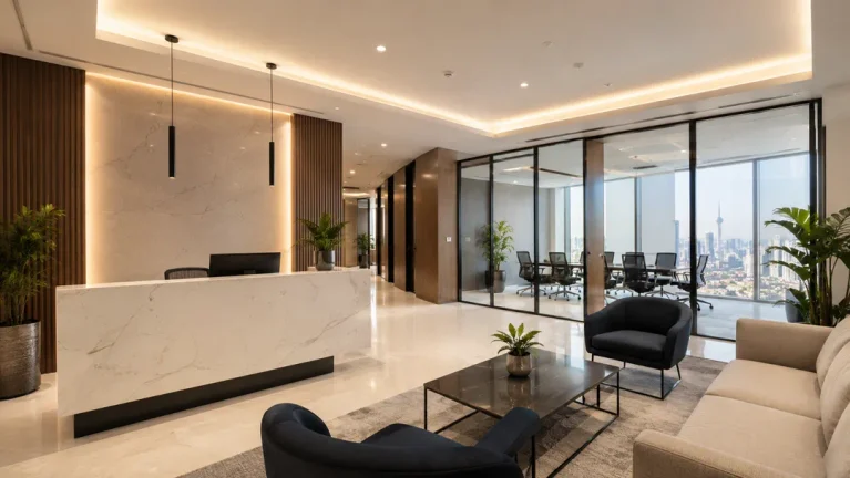Luxury Interior Fit-Out Services for commercial spaces