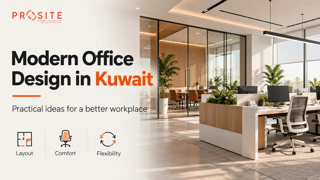 Modern office design in Kuwait